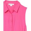 imageAmazon Essentials Womens Sleeveless RelaxedFit Woven Shirt DressHot Pink