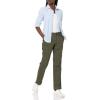 imageAmazon Essentials Womens Slim Fit Straight Leg Stretch Twill Chino PantDark Olive