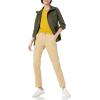 imageAmazon Essentials Womens Slim Fit Straight Leg Stretch Twill Chino PantKhaki Brown
