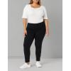 imageAmazon Essentials Womens SlimFit BiStretch Side Zip Ankle PantBlack