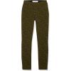 imageAmazon Essentials Womens SlimFit BiStretch Side Zip Ankle PantBlack Olive Animal Print