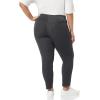 imageAmazon Essentials Womens SlimFit BiStretch Side Zip Ankle PantCharcoal Heather