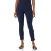 imageAmazon Essentials Womens SlimFit BiStretch Side Zip Ankle PantNavy
