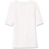 imageAmazon Essentials Womens SlimFit Half Sleeve Square Neck TShirtBright White