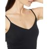 imageAmazon Essentials Womens SlimFit Knit VNeck Layering Cami Available in Plus Size Pack of 4Black