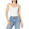 imageAmazon Essentials Womens SlimFit Knit VNeck Layering Cami Available in Plus Size Pack of 4BlackWhite