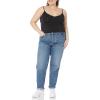 imageAmazon Essentials Womens SlimFit Knit VNeck Layering Cami Available in Plus Size Pack of 4BlackWhite