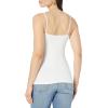 imageAmazon Essentials Womens SlimFit Knit VNeck Layering Cami Available in Plus Size Pack of 4BlackWhite