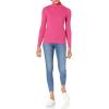 imageAmazon Essentials Womens SlimFit Lightweight LongSleeve Turtleneck SweaterBright Pink