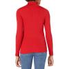 imageAmazon Essentials Womens SlimFit Lightweight LongSleeve Turtleneck SweaterCherry Red
