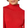 imageAmazon Essentials Womens SlimFit Lightweight LongSleeve Turtleneck SweaterCherry Red