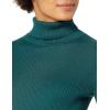 imageAmazon Essentials Womens SlimFit Lightweight LongSleeve Turtleneck SweaterForest Green