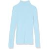imageAmazon Essentials Womens SlimFit Lightweight LongSleeve Turtleneck SweaterSky Blue