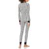 imageAmazon Essentials Womens SnugFit Cotton Sleepwear Pajama Set Available in Plus SizeBlackWhite  Buffalo Plaid