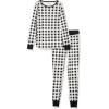 imageAmazon Essentials Womens SnugFit Cotton Sleepwear Pajama Set Available in Plus SizeBlackWhite  Buffalo Plaid