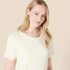 imageAmazon Essentials Womens Soft Cotton Blend Short Sleeve Sleep NightgownIvory