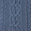 imageAmazon Essentials Womens Soft Fisherman Cable LongSleeve Crewneck Sweater Available in Plus SizeBlue Heather