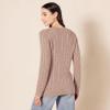imageAmazon Essentials Womens Soft Fisherman Cable LongSleeve Crewneck Sweater Available in Plus SizeCamel Heather