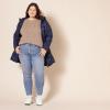 imageAmazon Essentials Womens Soft Fisherman Cable LongSleeve Crewneck Sweater Available in Plus SizeCamel Heather