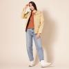 imageAmazon Essentials Womens Soft Fisherman Cable LongSleeve Crewneck Sweater Available in Plus SizeCaramel