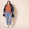 imageAmazon Essentials Womens Soft Fisherman Cable LongSleeve Crewneck Sweater Available in Plus SizeCaramel
