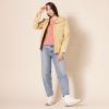 imageAmazon Essentials Womens Soft Fisherman Cable LongSleeve Crewneck Sweater Available in Plus SizeCoral Pink