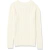 imageAmazon Essentials Womens Soft Fisherman Cable LongSleeve Crewneck Sweater Available in Plus SizeCream