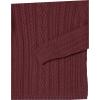 imageAmazon Essentials Womens Soft Fisherman Cable LongSleeve Crewneck Sweater Available in Plus SizeDark Burgundy