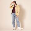 imageAmazon Essentials Womens Soft Fisherman Cable LongSleeve Crewneck Sweater Available in Plus SizeDark Burgundy