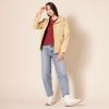 imageAmazon Essentials Womens Soft Fisherman Cable LongSleeve Crewneck Sweater Available in Plus SizeDark Red