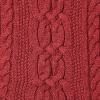 imageAmazon Essentials Womens Soft Fisherman Cable LongSleeve Crewneck Sweater Available in Plus SizeDark Red