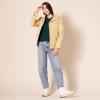 imageAmazon Essentials Womens Soft Fisherman Cable LongSleeve Crewneck Sweater Available in Plus SizeDeep Green