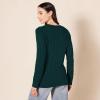 imageAmazon Essentials Womens Soft Fisherman Cable LongSleeve Crewneck Sweater Available in Plus SizeDeep Green