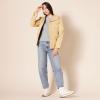 imageAmazon Essentials Womens Soft Fisherman Cable LongSleeve Crewneck Sweater Available in Plus SizeLight Grey Heather