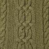 imageAmazon Essentials Womens Soft Fisherman Cable LongSleeve Crewneck Sweater Available in Plus SizeOlive