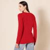 imageAmazon Essentials Womens Soft Fisherman Cable LongSleeve Crewneck Sweater Available in Plus SizeRed