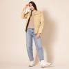 imageAmazon Essentials Womens Soft Fisherman Cable LongSleeve Crewneck Sweater Available in Plus SizeTaupe Heather
