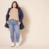 imageAmazon Essentials Womens Soft Fisherman Cable LongSleeve Crewneck Sweater Available in Plus SizeTaupe Heather