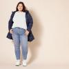 imageAmazon Essentials Womens Soft Fisherman Cable LongSleeve Crewneck Sweater Available in Plus SizeWhite