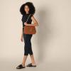 imageAmazon Essentials Womens Soft Quilted Flap BagBlack Faux Leather