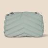 imageAmazon Essentials Womens Soft Quilted Flap BagGrey Nylon
