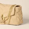 imageAmazon Essentials Womens Soft Quilted Flap BagTan Faux Suede