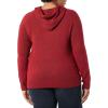 imageAmazon Essentials Womens Soft Touch Hooded Pullover SweaterDark Red