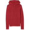imageAmazon Essentials Womens Soft Touch Hooded Pullover SweaterDark Red
