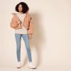 imageAmazon Essentials Womens Soft Touch Pleated Shoulder Crewneck SweaterBeige