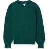 imageAmazon Essentials Womens Soft Touch Pleated Shoulder Crewneck SweaterDark Green