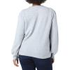 imageAmazon Essentials Womens Soft Touch Pleated Shoulder Crewneck SweaterGrey Heather