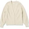 imageAmazon Essentials Womens Soft Touch Ribbed Blouson CardiganBeige