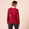 imageAmazon Essentials Womens Soft Touch Ribbed Blouson CardiganDark Red