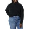 imageAmazon Essentials Womens SoftTouch Modern Cable Crewneck Sweater Available in Plus SizeBlack